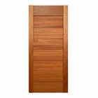 Porta Completa Bbb Linha Econômica 62x210cm Em Madeira Maciça