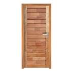 Porta Completa Comercial Em Madeira Maciça Cedro Arana 80cm X