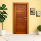 Porta Completa Comercial Linha Econômica 90x210cm Em Madeira
