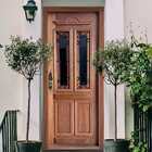 Porta Completa Duquesa C/ Grade 82x210cm Em Madeira Maciça Ce