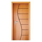 Porta Completa Frisada Modelo 33 Em Madeira Semi Sólida Hdf 7