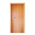 Porta Completa Lisa Em Madeira Semi Sólida 210x70 C/ Batente