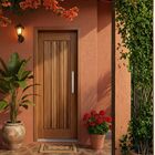 Porta Completa Pivotante Barcelona 122x210cm Madeira Maciça C