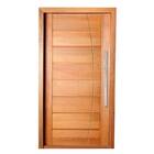 Porta Completa Pivotante Bbb Frisada 112x210cm Em Madeira Mac