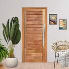 Porta Completa Pivotante Comercial 120x210cm Em Madeira Maciç