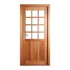 Porta Completa Veneza Com Vidro 90x210cm Em Madeira Maciça Ta