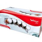 Porta Condimento De Vidro 5 Potes E Suporte Wellmix