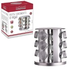 Porta Condimento Em Inox Hauskraft 12 Peças Prata