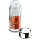 Porta Condimentos Com Tampa Plástica Com Furos E Sobretampa D