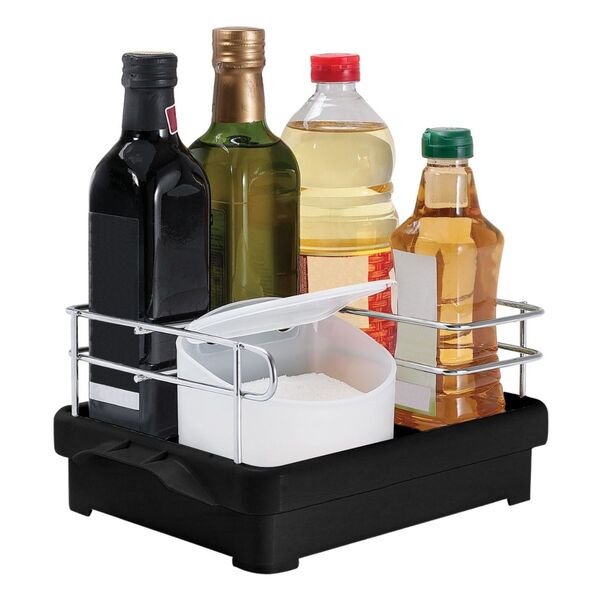 Porta Condimentos De Mesa Para Sal Vinagre Óleo E Azeite Em A