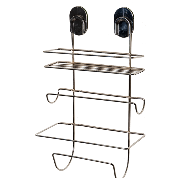 Porta Condimentos E Rolos Wire Cromo