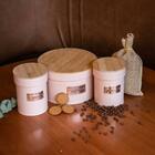 Porta Condimentos Matte Coffee Rose 1000ml Yoi