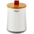 Porta Condimentos Metal E Bambu Para Açucar Yoi 811500104