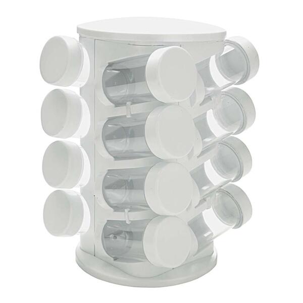 Porta Condimentos Mimo Style Com 16 Peças – Branco