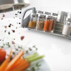 Porta-condimentos Orga-line 400mm - Inox Esc. Laqueado - 01 U