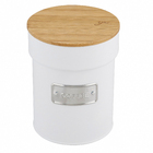 Porta Condimentos Redondo Coffee 1L Branco Matte YOI