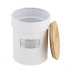 Porta Condimentos Redondo Sugar 1L Branco Matte YOI
