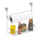 Porta Condimentos Rolos Papel Toalha Encaixe Na Porta 1858 -