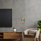 Porta Controle De Parede Individual Mdf Sthoudt Amadeirado Cl