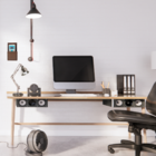 Porta Controle De Parede Individual Mdf Sthoudt Amadeirado Es