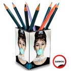 Porta Controle Decoração Branco Audrey + Porta Treco