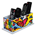 Porta Controle Decoração Romero Britto + Porta Treco M.18