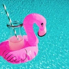 Porta Copo Flamingo Inflável