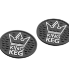 Porta Copos Emborrachado King Keg (par)