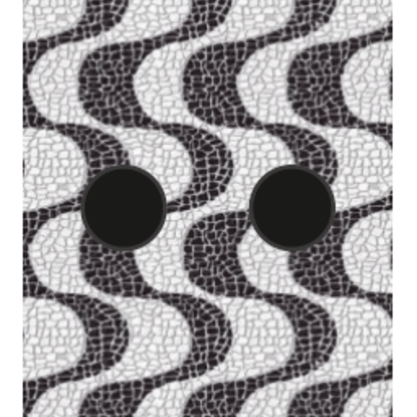 Porta-copos Esteira De Sofá Calçadão Copacabana