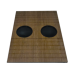 Porta-copos Esteira De Sofá Mdf Merlot