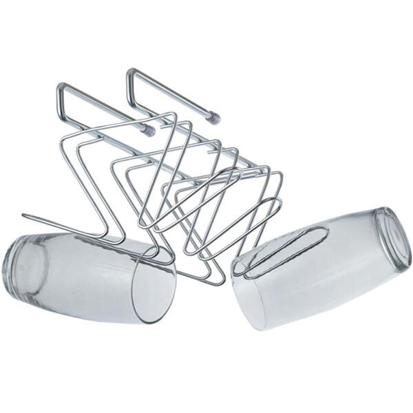 Porta Copos Suspenso Organizador De Armário Encaixe Cozinha