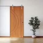 Porta Correr 10 Trilho Soft Aparente Puxador Tubo 60cm 92cm X