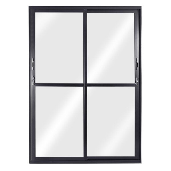 Porta Correr 2 Folhas Móveis Central Topsul 210x150cm Esquadr