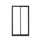 Porta Correr 2 Folhas Vidro 1,50x2,15m Vidro Temperado 6mm Fá