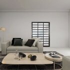 Porta Correr 3 Folhas Móveis Central Com Travessa Topsul 210x