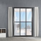 Porta Correr 3 Folhas Móveis Central Topsul 210x150cm Esquadr