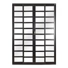 Porta Correr 4 Folhas Móveis Central Com Travessa Topsul 210x