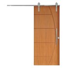 Porta Correr 6 Trilhos Soft Aparente Puxador Tubo 60cm 110x21