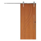 Porta Correr 9 Trilho Soft Aparente Puxador Tubo 60cm 140cm X
