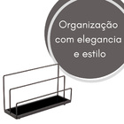 Porta Correspondência Em Metal Com Vidro