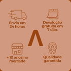 Porta Correspondência Em Metal Com Vidro