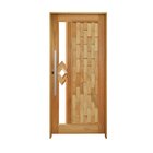 Porta Couro Em Pé Losango Batente 14 Puxador Barra Chata 60 C