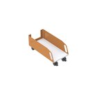 Porta Cpu Com Rodízios Aretto Pandin Móveis Branco/laranja Pi