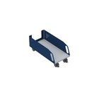 Porta Cpu Com Rodízios Aretto Pandin Móveis Cinza/azul Delrei