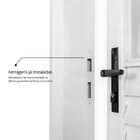 Porta De Aço Basculante 215x85cm Laminada Minas Sul Mgm Branco