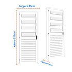 Porta De Aço Basculante 215x85cm Laminada Minas Sul Mgm Branco