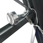 Porta De Aço Com Postigo Para Sala Cozinha Abertura Lado Esqu