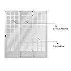 Porta De Aço De Correr 215x160cm Minas Sul Mgm Abertura Direi