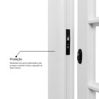 Porta De Aço De Correr 215x160cm Minas Sul Mgm Abertura Esque