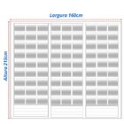 Porta De Aço De Correr 215x160cm Minas Sul Mgm Branco